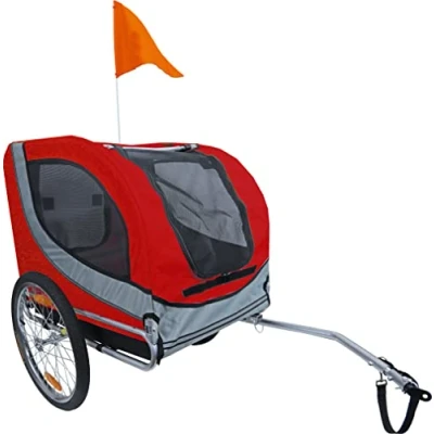 Afbeelding van Fietskar Runner 2 rood/grijs Gebr. de Boon