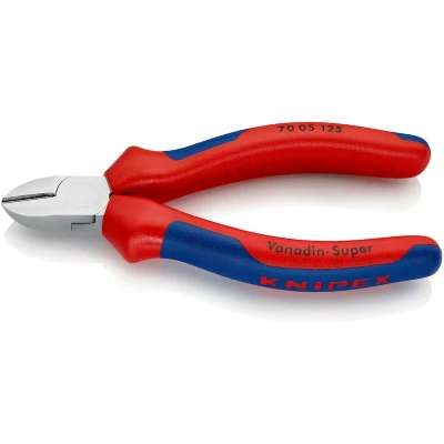 Image de KNIPEX 70 05 125 coupe diagonale avec poignées multi composants chromées mm