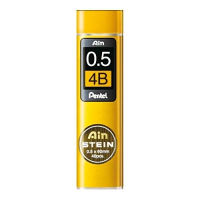 Afbeelding van Pentel C275 4BO Ain Stein Criteriumvullingen, 0,5 mm, 4B, 12 stuks