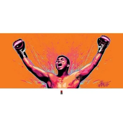 Afbeelding van Pyramid Poster Muhammad Ali Loud 60 X 80 Cm Multicolor