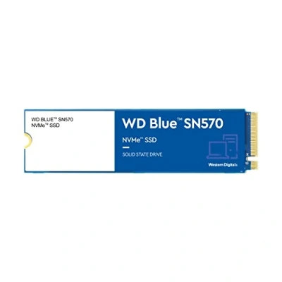 Image de WD Blue SN570 NVMe SSD WDS200T3B0C 2 To interne M.2 2280 PCIe 3.0 x4 (NVMe)