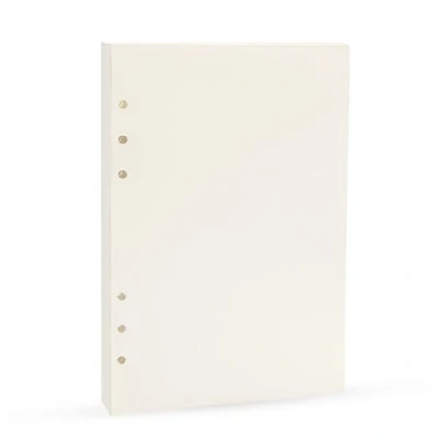 Afbeelding van Harphia A5 A6 notitieboek navulverpakking voor spiraalbinding, melkpapier binnenpagina, weekplanning, maandplanning, puntraster (blanco, 21 x 14,2 cm)