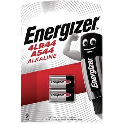 Image de Pile miniature alcaline 4LR44 Lot de 2 Energizer