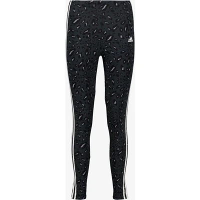 Afbeelding van adidas Sportswear Essentials Animal Print Legging, Dames, Maat: Small, Grey/carbon/black