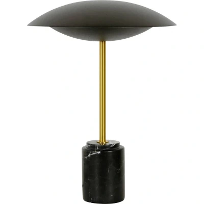 Afbeelding van Beacon tafellamp Loft, zwart, hoogte 42 cm, marmeren voet