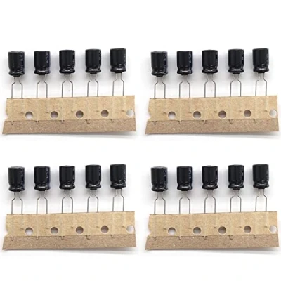 Afbeelding van Elko 20 condensatoren FR 100UF 50V ± 20% 40C 105C lage impedantie radiaal Ø 8 x 12 mm