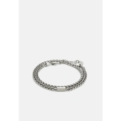 Afbeelding van Tommy Hilfiger Snake Armband silvercoloured/white, Dames, Maat: One Size, Silver coloured/white