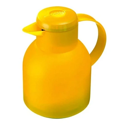 Image de Emsa 508950 samba pichet isotherme fermeture quick tip 1 litre 100% hermétique tanslucide jaune clair