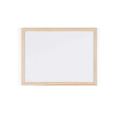 Image de Bi Office Budget Tableau Blanc Magnétique, 40 x 30 cm, avec 1 Marqueur et 2 Aimants, à Mémo Cadre