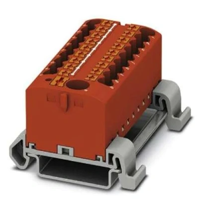 Afbeelding van Phoenix Contact PTFIX 6/18X2,5 NS35A RD 3273246 Verdeelblok 0.14 mm² 2.50 Rood 8 stuk(s)