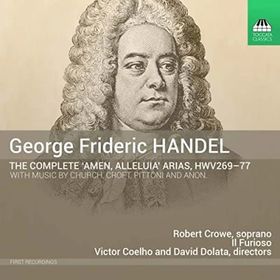 Afbeelding van Robert Crow, Il Furioso, Victor Coelho, David Dolata The Complete &#039;Alleluia, Amen&#039; Arias Hwv 269 77 (CD)