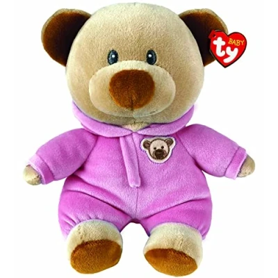 Afbeelding van Ty Beanie Boo Pyjama Beer, roze