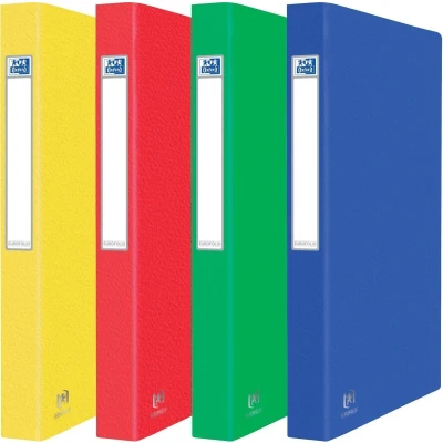 Afbeelding van Elba Oxford Eurofolio ringmap, voor ft A4, 2 ringen, geassorteerde kleuren