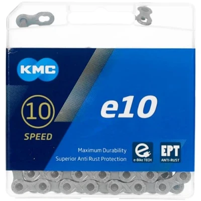 Afbeelding van Ketting 10 speed KMC e10 EPT 136 schakels zilver