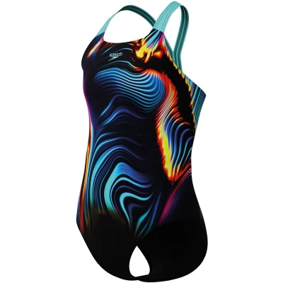 Afbeelding van Speedo ECO+ Digital Placement Powerback SportbadpakKinderen Maat 140