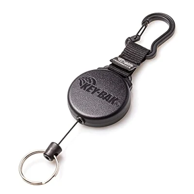 Afbeelding van Key Bak 28&quot; Securit Retractor 488B XDX kevlar cord, Carabiner