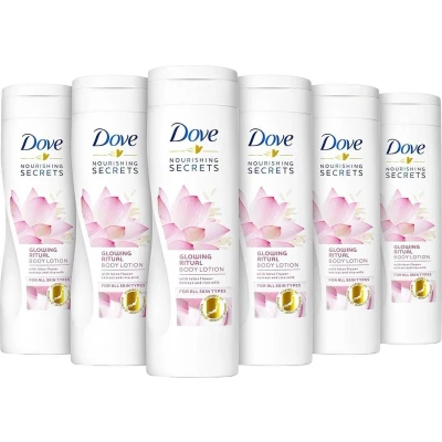 Afbeelding van Dove Nourishing Secrets Glowing Ritual Bodylotion 250 ml (6 stuks)