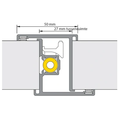 Afbeelding van Alprokon Prefab deurnaald uitvoering 1200 bin bui 220cm