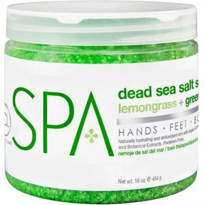 Afbeelding van Dead Sea Salt Soak Lemongrass + Green Tea