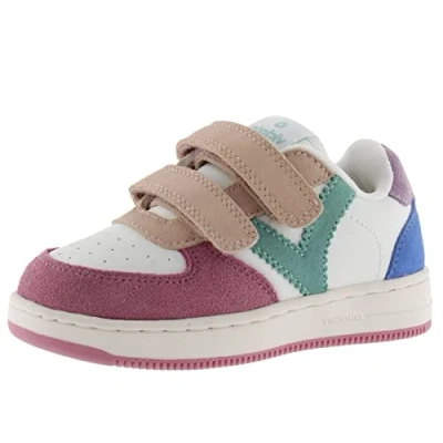 Afbeelding van Victoria Shoes Tiempo Tiras Babyschoenen voor kinderen, Maat: 28, Rosa Leer