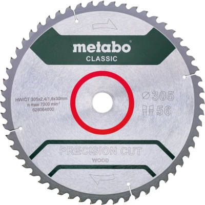 Afbeelding van Metabo 628064000 Cirkelzaagblad 305 mm 1 stuk(s)