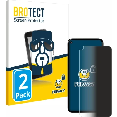 Afbeelding van BROTECT privacy screenprotector voor Google Pixel 5 Folie Beschermfolie Blauwlichtfilter (2 Stuks)