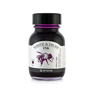 Afbeelding van Octopus 401 kalligrafie inkt, lichtbestendig, 50 ml, violet