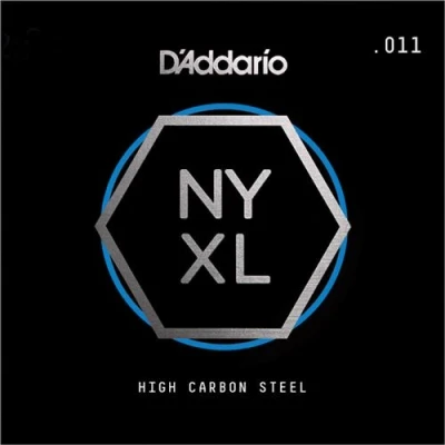 Image de D&#039;Addario NYS011, acier pur, .011 corde au détail pur guitare électrique ou acoustique