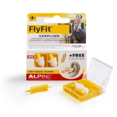 Afbeelding van Alpine Hearing Protection FlyFit Oordoppen Kleurloos Overige Accessoires