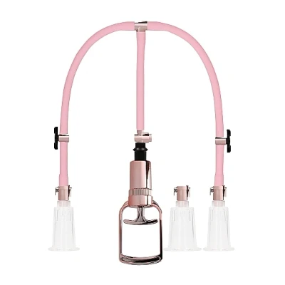 Afbeelding van Tepel en Clitoris Zuigers Large Rosé Goud