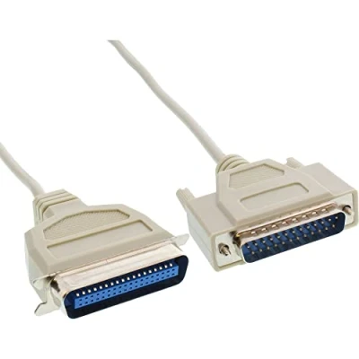 Afbeelding van Premium parallelle printerkabel 25 pins SUB D 36 Centronics / gegoten connectoren 1,8 meter