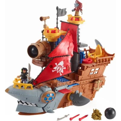 Afbeelding van Playset Shark Bite Piratenboot Fisher Price DHH61
