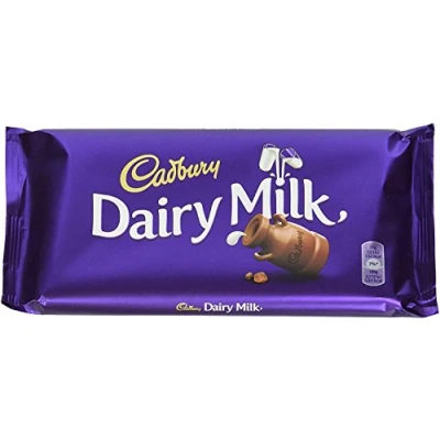 Afbeelding van Cadbury Dairy Milk Chocolade 2 x 200 g heerlijke romige melkchocolade uit Groot Brittannië uniek snoep met volle smaak melk