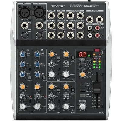 Afbeelding van Behringer XENYX 1002SFX Analoge mixer
