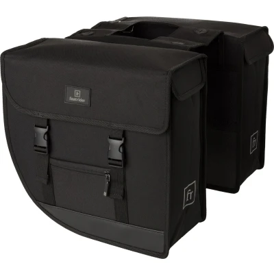 Afbeelding van Fastrider Hybrid Dubbele Fietstas Zwart 26L