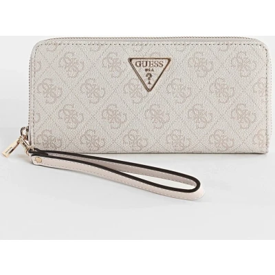 Afbeelding van Guess Laurel Large ZIP Around Portemonnee dove, Dames, Maat: One Size, Dove