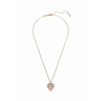 Afbeelding van Swarovski dames Hyperbola ketting verguld in de kleur Roségoud