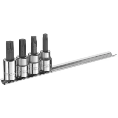 Image de EXPERT E031807 Jeu d&#039;embouts de tournevis Torx 3/8&quot; 4 pièces