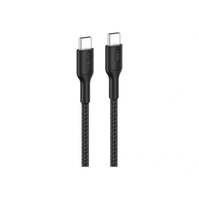 Image de Belkin câble USB 24 pin C (M) pour 2.0 2 m alimentation (60 W), tressé, Charge rapide