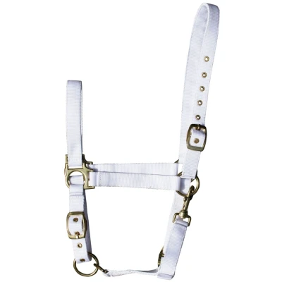 Image de Harry&#039;s Horse Licol 3x Réglable Blanc Cob