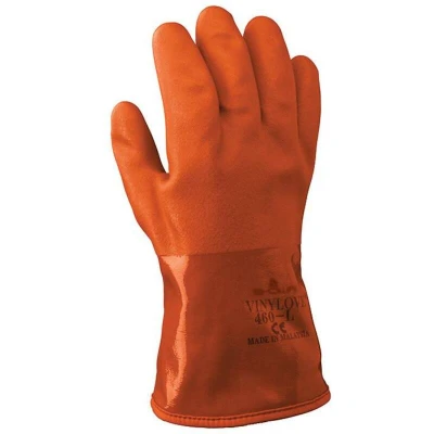 Afbeelding van Showa 460 cold resistant handschoen oranje, middle m