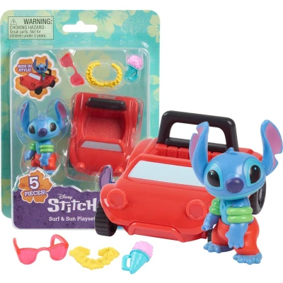 Afbeelding van Disney Stitch Surf &amp; Sun Speelset
