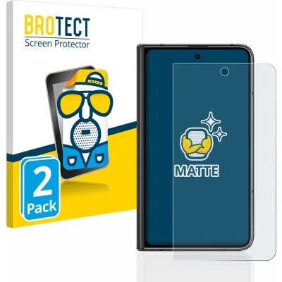 Afbeelding van BROTECT Screenprotector voor Google Pixel Fold (Extern Beeldscherm) Folie Beschermfolie matte (2 Stuks)