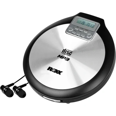Afbeelding van Roxx PCD 600 Discman CD, CD R, RW, MP3 Zwart