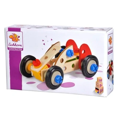 Image de Heros 100039016 voiture de course constructor 50 pièces beige