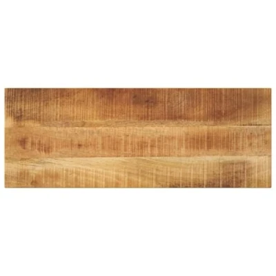 Afbeelding van Tafelblad rechthoekig 90x20x2,5 cm massief ruw mangohout