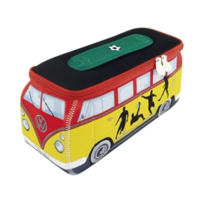 Afbeelding van BRISA VW Collectie Volkswagen Universal Neopreen Make up Cosmetica Reistas Apotheek T2 Bulli Bus, Duitsland voetbal, T1 Combi