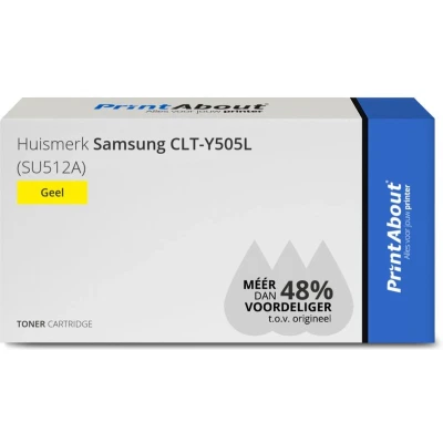 Afbeelding van Huismerk Samsung CLT Y505L (SU512A) Toner Geel