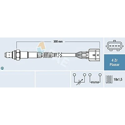 Afbeelding van Fae Lambda sonde 77522