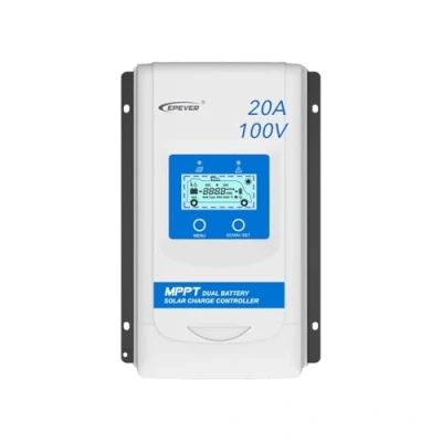 Afbeelding van Epever DR2210N DuoRacer MPPT laadregelaar voor twee accu&#039;s, Lastregelaar